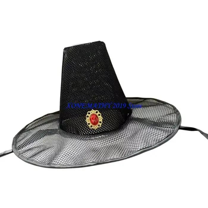 Chapeau traditionnel coréen en maille F42F, élégant, léger respirant pour les activités culturelles