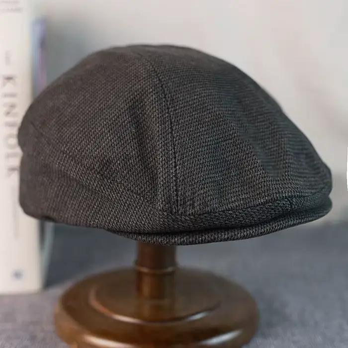 Rétro laine angleterre Style hommes béret chapeau printemps automne décontracté rue gavroche sauvage