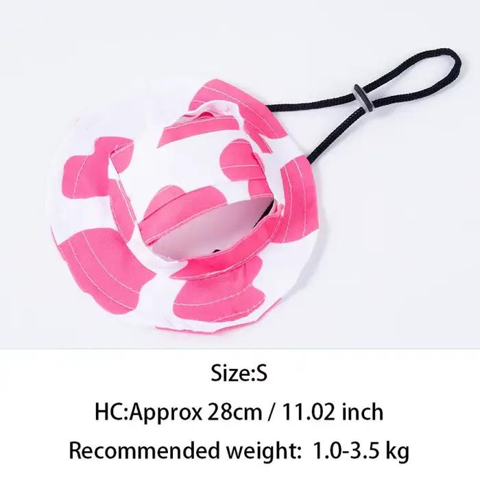 Casquette de baseball réglable pour animaux de compagnie avec trous pour les oreilles, pour chiens d