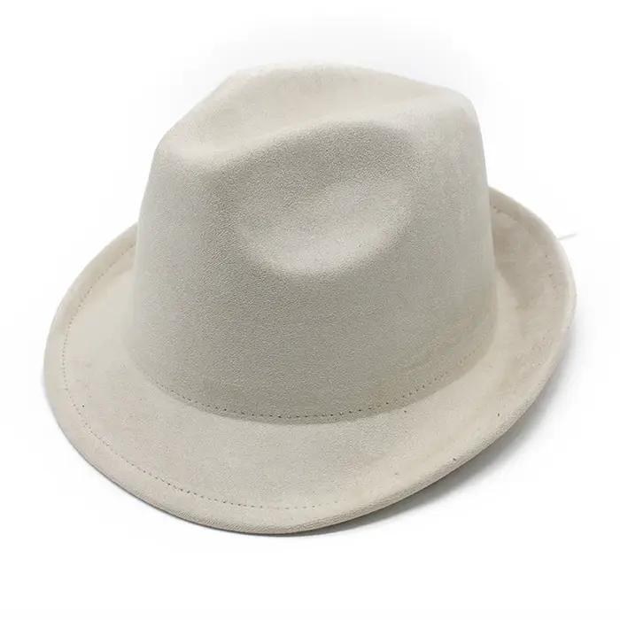Femmes hommes Fedoras chapeau classique élégant Panama chapeau tenue décontractée casquette pour vêt
