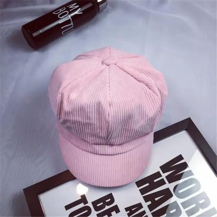 COKK – béret de peintre Vintage pour femme et homme, casquette octogonale, nouvelle collection hiver
