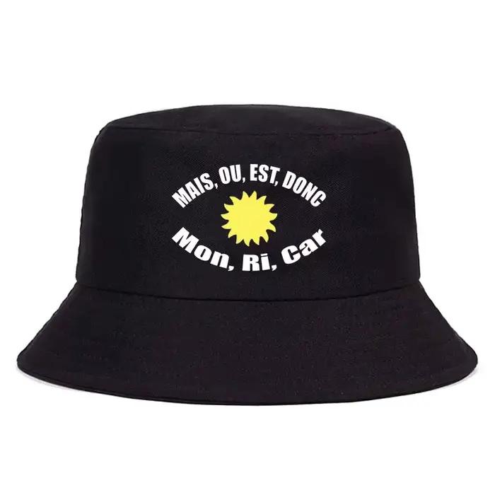 Mais Ou Est Dong Mon Ri voiture réversible seau chapeau femme homme coton Cool pêcheur casquette adu
