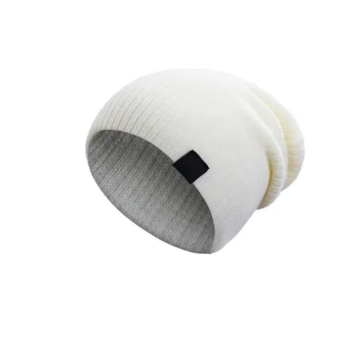Chapeau en coton épais pour hommes, bonnets chauds, bonnet unisexe, haute qualité, mode masculine, h