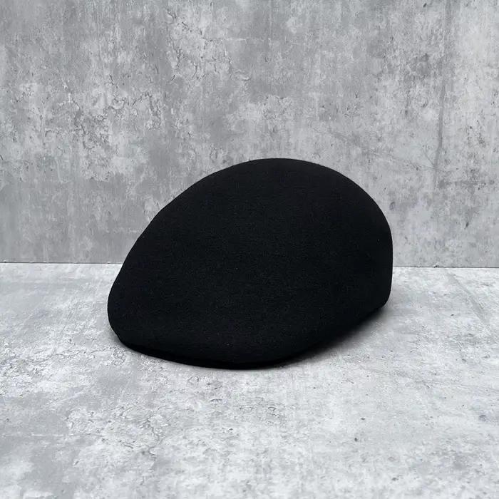 Casquette plate en feutre de laine, chapeaux d'hiver pour femmes et hommes, béret écrasable Ascot Iv