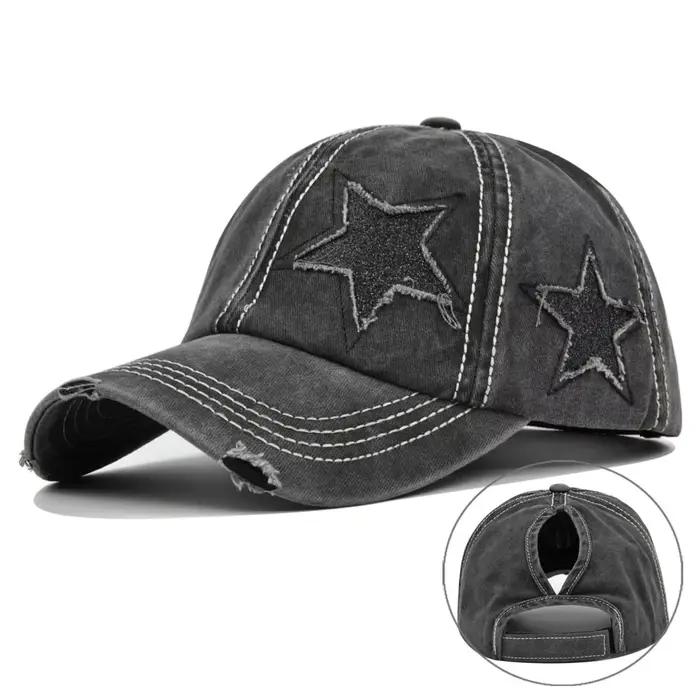CNSizes G-Casquette de baseball pour femme, chapeau en coton tendance, avec visière ajustable