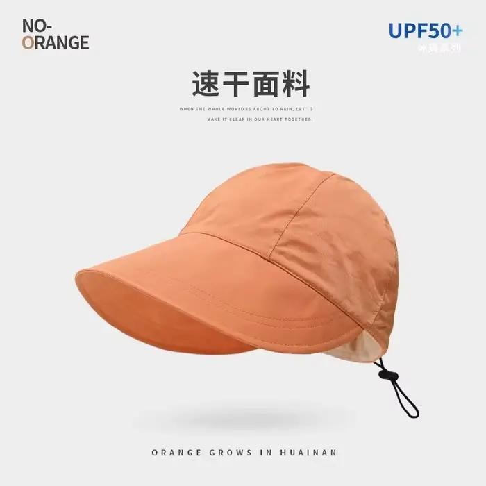 Chapeau à grosse tête pour femme, casquettes pour filles, pare-soleil, bord large, grande taille, su