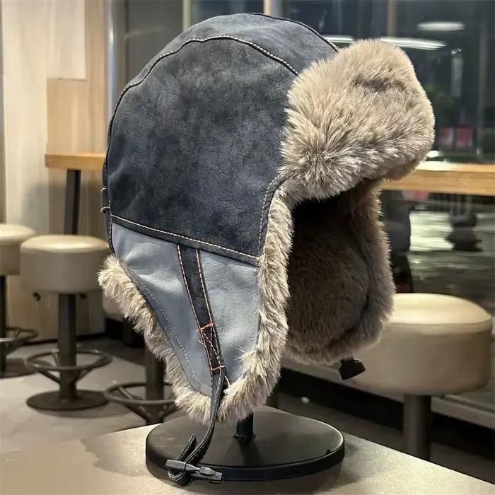 Chapeau d'hiver en coton doublé de polaire pour femmes, Protection des oreilles, nouveau Style, rési