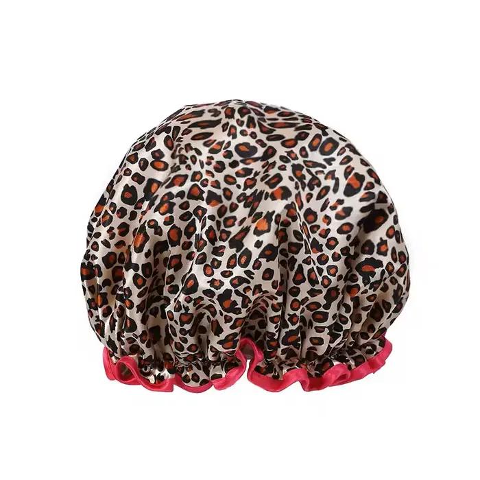 Bonnet de douche pour femmes, élastique et réutilisable, Protection de l'environnement, bonnets de b