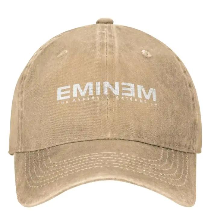 Casquette de Baseball Vintage rappeur dieu Eminem pour hommes et femmes, couvre-chef délavé en détre