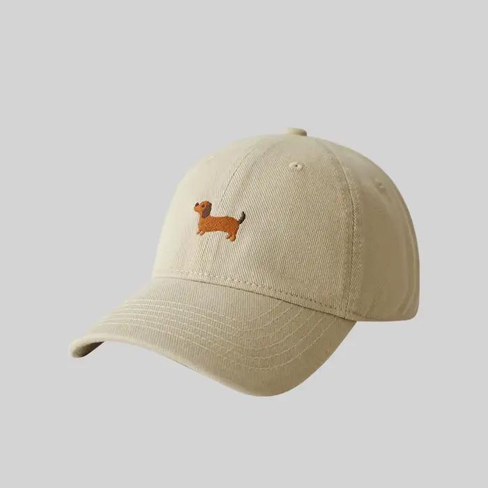 Casquette de baseball brodée Teckel, protection solaire, mode, pour l'extérieur, unisexe, pour les l