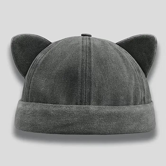 Nouveau Chapeau Guapi 2026 avec oreilles de chat, style Hip Hop, pour loisirs en extérieur et usage 