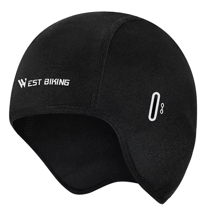 WEST BIKING – casquettes de cyclisme chaudes en polaire, coupe-vent, pour moto, course à pied, oreil