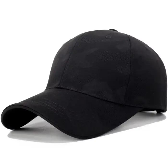Casquette de baseball à la mode, visière réglable, chapeaux de protection solaire simples pour homme