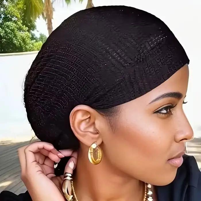 Chapeaux en maille musulmane pour femmes, casquettes légères et portables de couleur unie, casquette