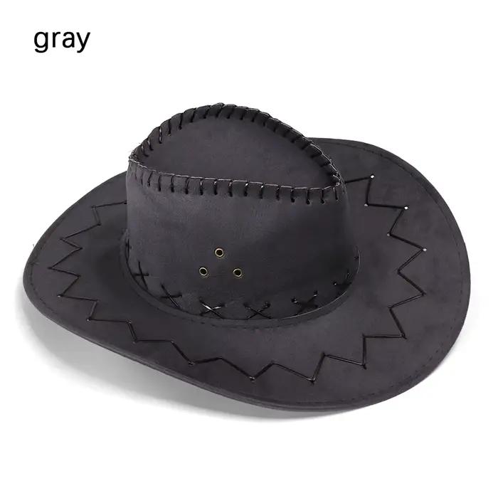 Femmes drôle Performance Costume fête Cosplay Cowboy chapeau Bachelorette fête chapeau Cowgirl chape