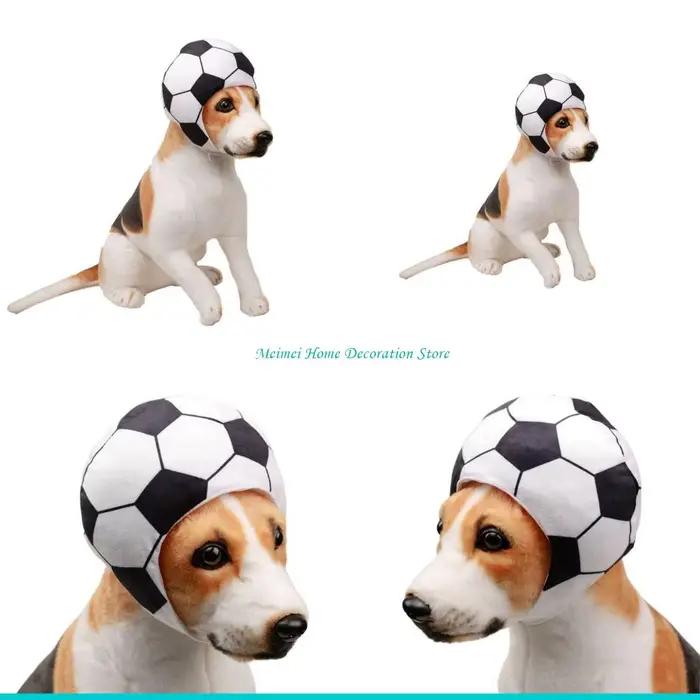 H7BF – casquette football créative, couvre-chef pour chats petits chiens, accessoires Photo