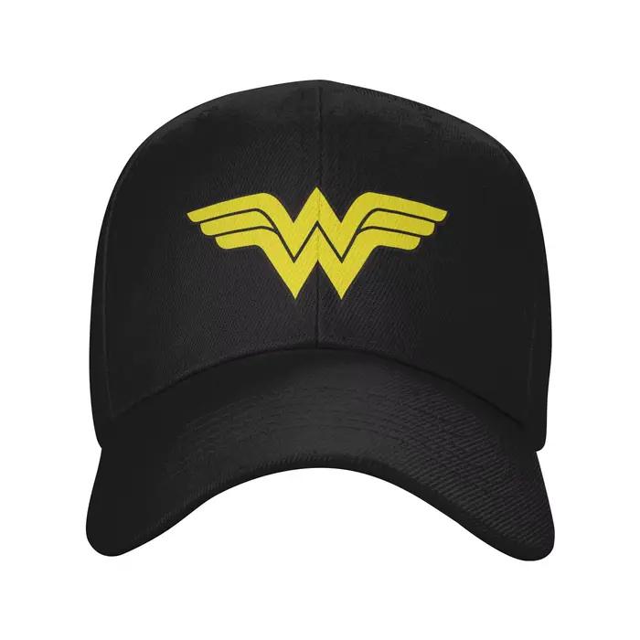 Casquette de Baseball personnalisée W-Wonders Film femme pour hommes femmes respirant Gal Gadot papa