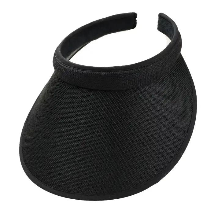 RICYGVM Chapeau de paille pour femme, visière vide, protection solaire, chapeau d'été, mode, plage, 