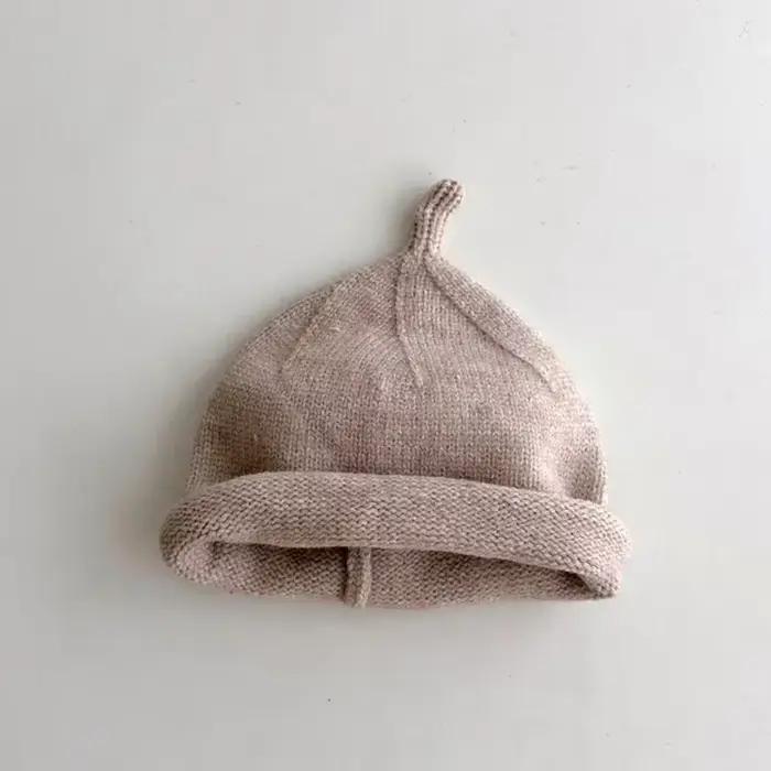 Chapeaux d'hiver pour enfants, pour nouveau-nés garçons, Bonnet en Crochet, casquette pour petites f