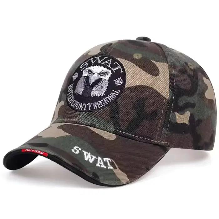 SWAT armée casquette mâle brodé aigle noir casquettes de Baseball hommes Gorras Para Hombre femmes S