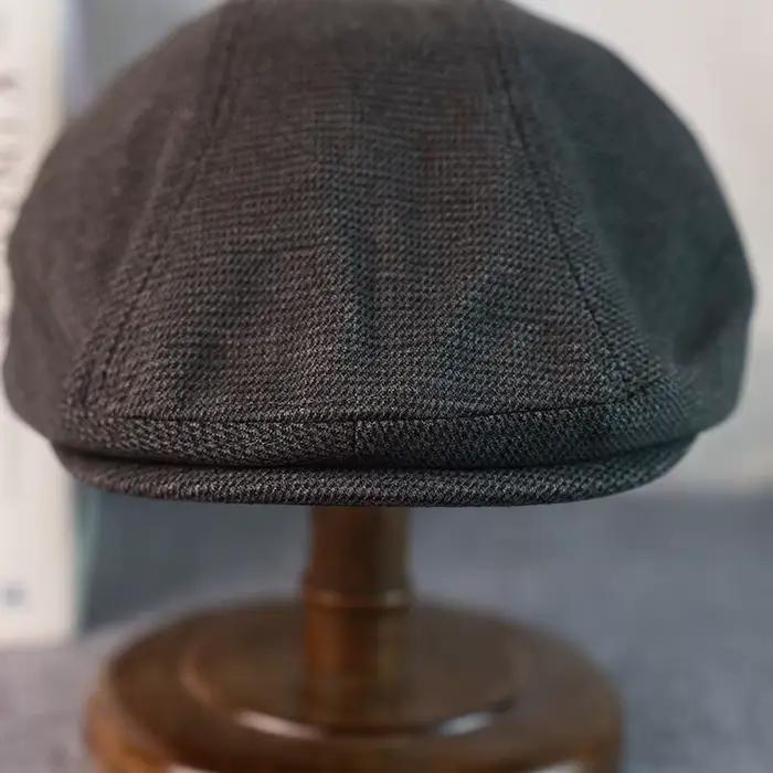 Rétro laine angleterre Style hommes béret chapeau printemps automne décontracté rue gavroche sauvage