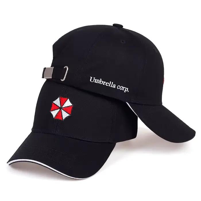 Casquette de Baseball brodée par parapluie unisexe, chapeaux décontractés réglables pour l'extérieur