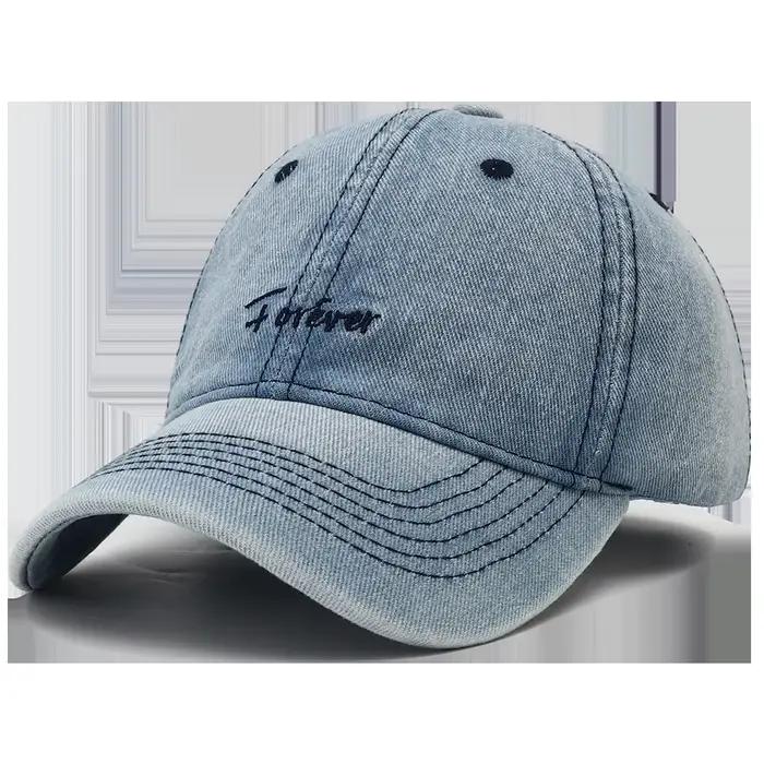 Casadvantages-Casquette de baseball brodée pour hommes et femmes, casquettes en denim, chapeaux Snap