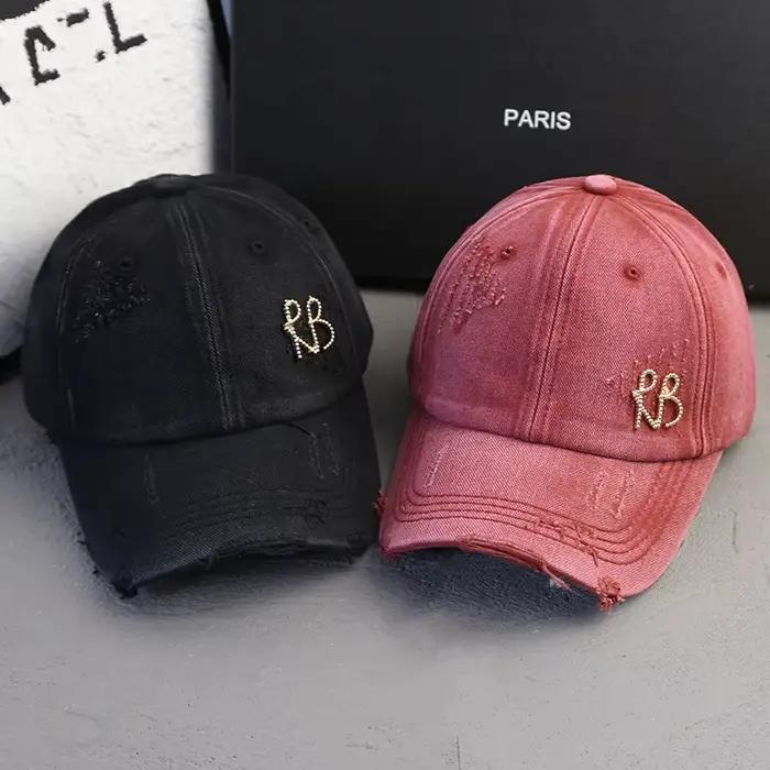 Casquette de Baseball de luxe coréenne, nouveau Design, chapeau de soleil pour jeunes américains, pe