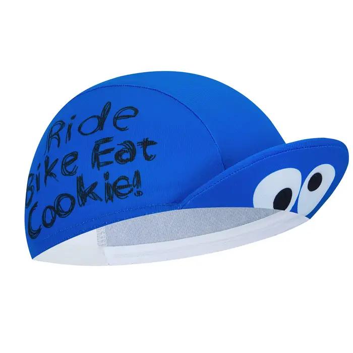 Nouveau Été respirant bleu casquette de cyclisme hommes et femmes chapeau de vélo drôle