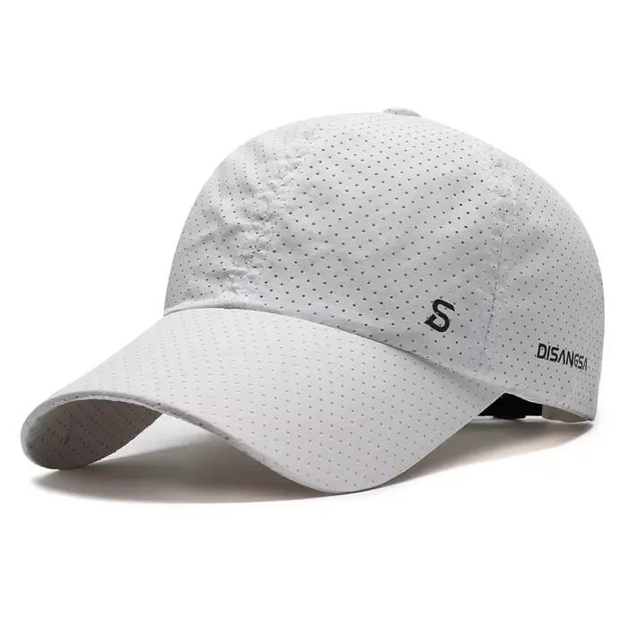 Chapeau de soleil pour homme, respirant et à séchage rapide, pour la pêche en été - Style casquette 