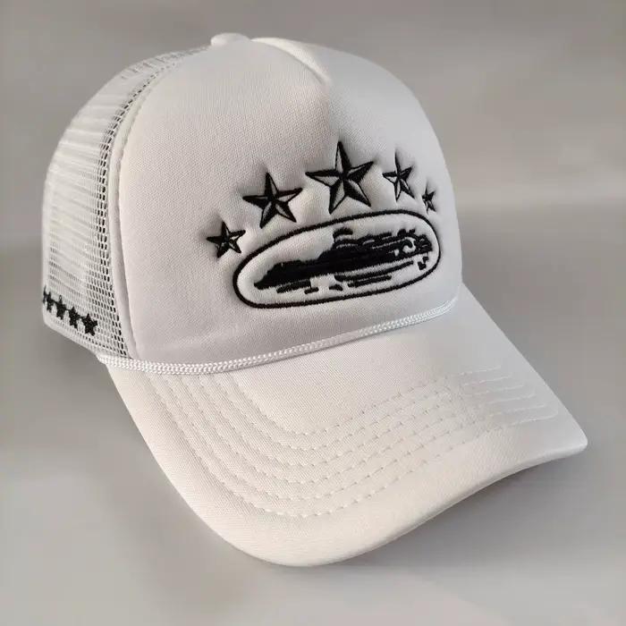 Casquette de baseball brodée 5 étoiles, nouvelle mode été 2025, pour hommes et femmes, respirante, e