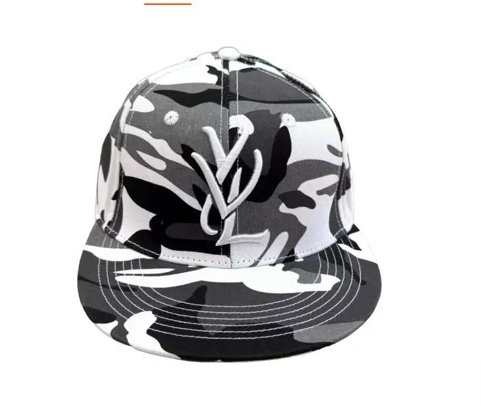 2025 Playboi Carti Yvl camouflage chapeau ajusté plat léopard camouflage casquette de Baseball MZ251