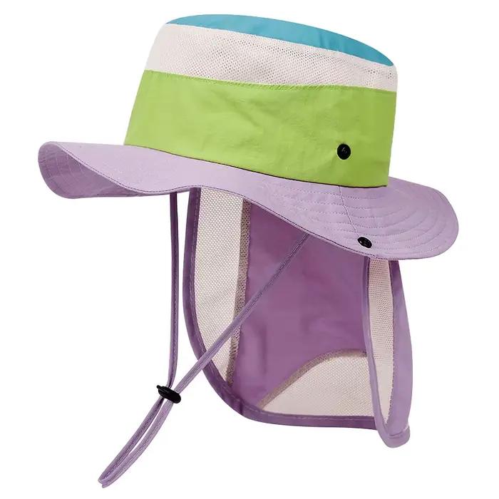Chapeau d'été pour enfants, pour filles et garçons, chapeau de soleil à séchage rapide, chapeau de p