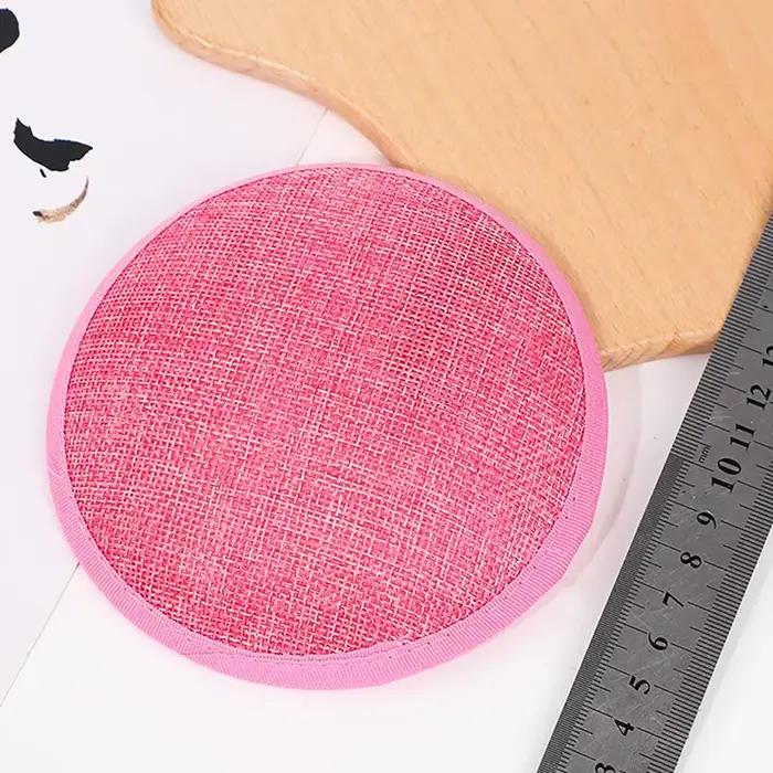 Base de fascinator 13 cm pour accessoires capillaires DIY, matériel de chapellerie pour mariage, bas