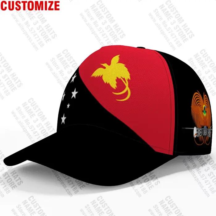 Casquettes de Baseball de la guinée, couvre-chef avec nom personnalisé gratuit, numéro, Logo de l'éq