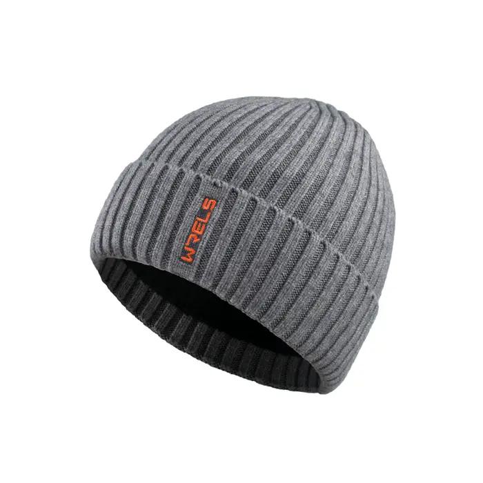WRELS chapeaux d'hiver épaissi tricoté bonnet casquettes élasticité pull chapeau chaud en plein air 