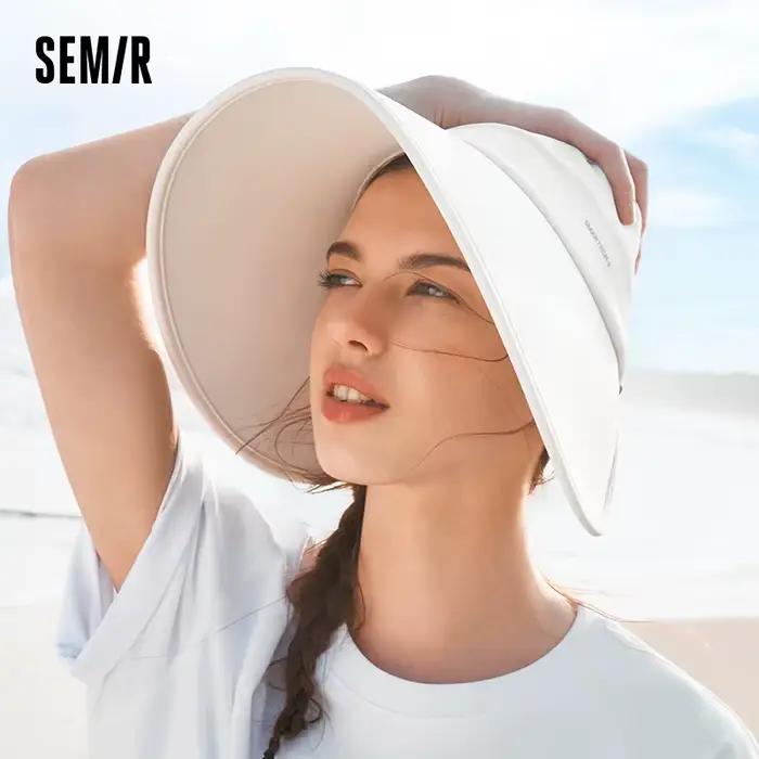 Semir femmes UPF50 + grand bord chapeau de soleil visage minceur casquette de sport de plein air 202