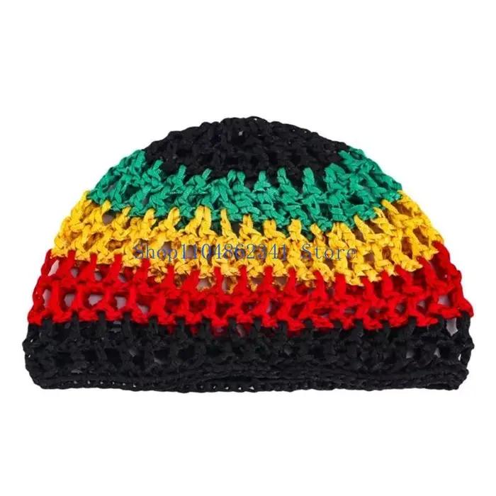 Chapeau pull pour filles, chapeau tissé à la main, bonnets perruques, filet à cheveux tissé à la mai