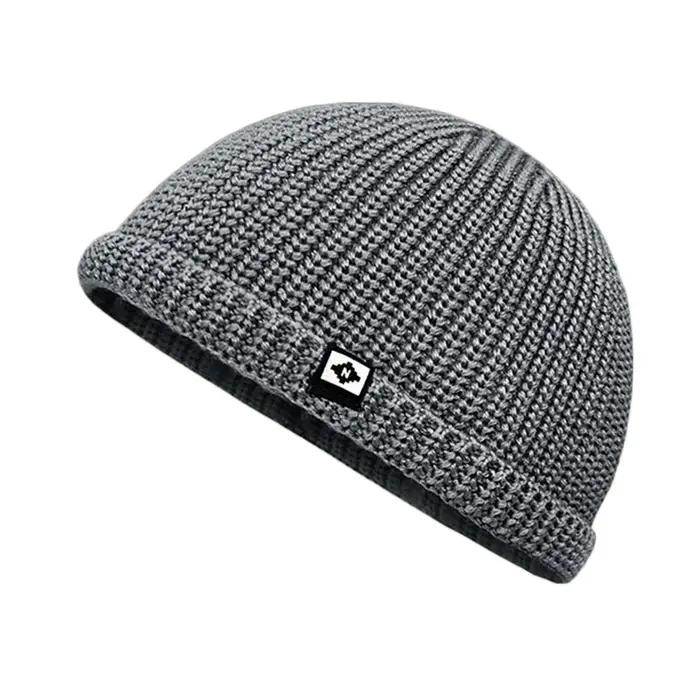Chapeau en tricot doux, coupe-vent, chapeau hip-hop, chapeau d'automne et d'hiver, protège-oreilles,