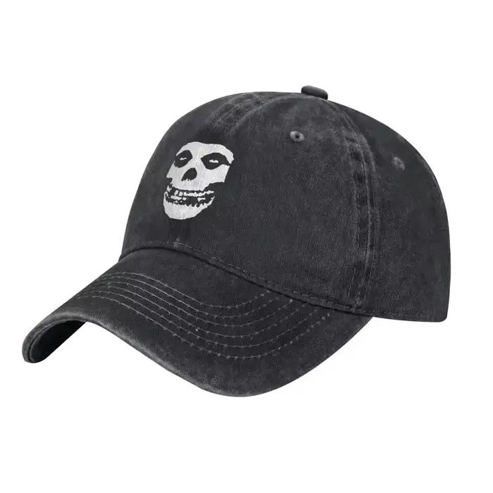 Casquette de baseball de luxe 2026 Misfits Fiend Skull sous licence, style punk, pour homme et femme