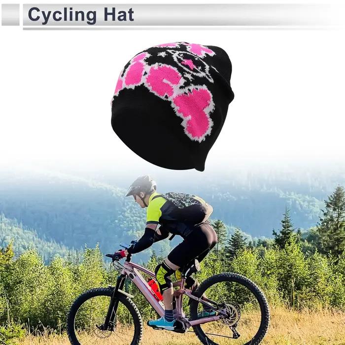 X Autohaux Chapeau de cyclisme chaud, confortable et respirant GetRich Noir 20x21cm