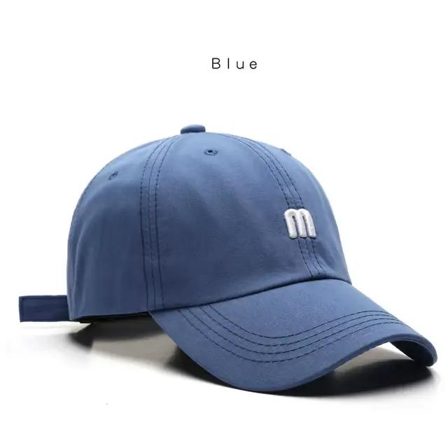 Casquette de baseball 100% coton pour hommes et femmes, avec lettres brodées, chapeau à fermeture sn