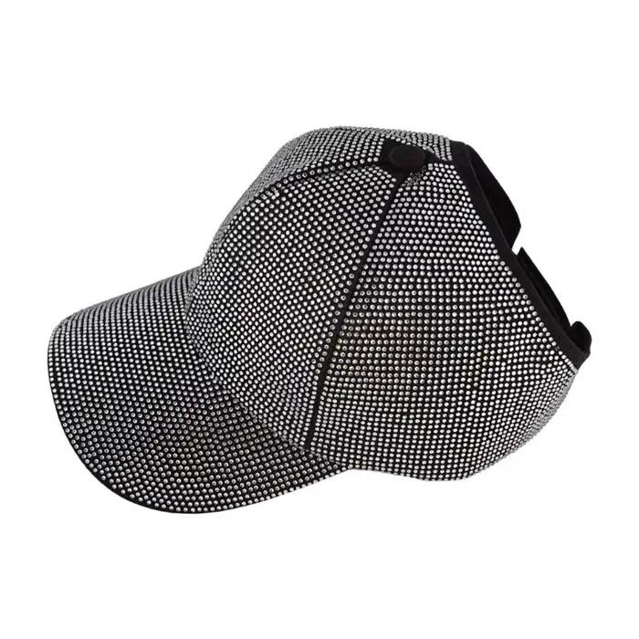 Chapeau soleil ventilé 39BB, casquette Baseball cloutée avec fermeture réglable