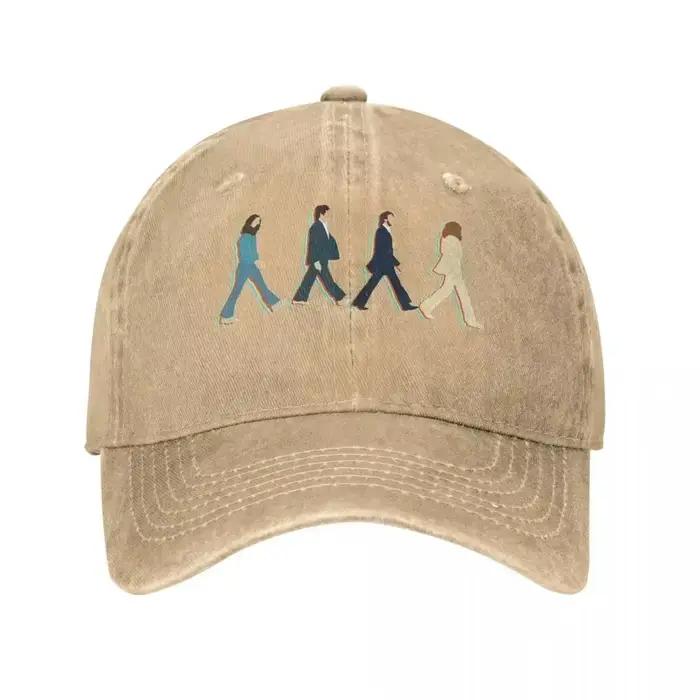 Casquette de baseball unisexe The Beatles, style décontracté, effet vieilli, pour l'extérieur et les