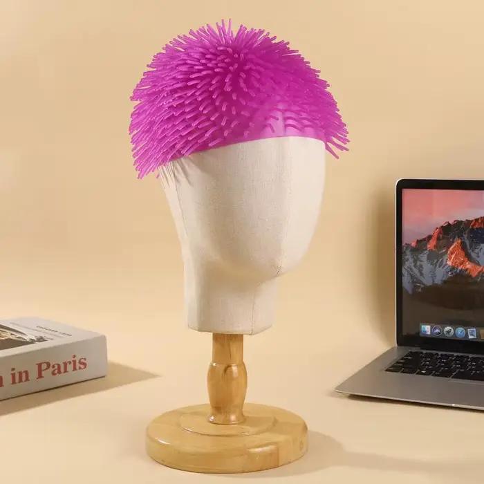 Nouveau chapeau à boules pointues - Coiffe amusante pour les farces, les festivals, le cosplay - Coi