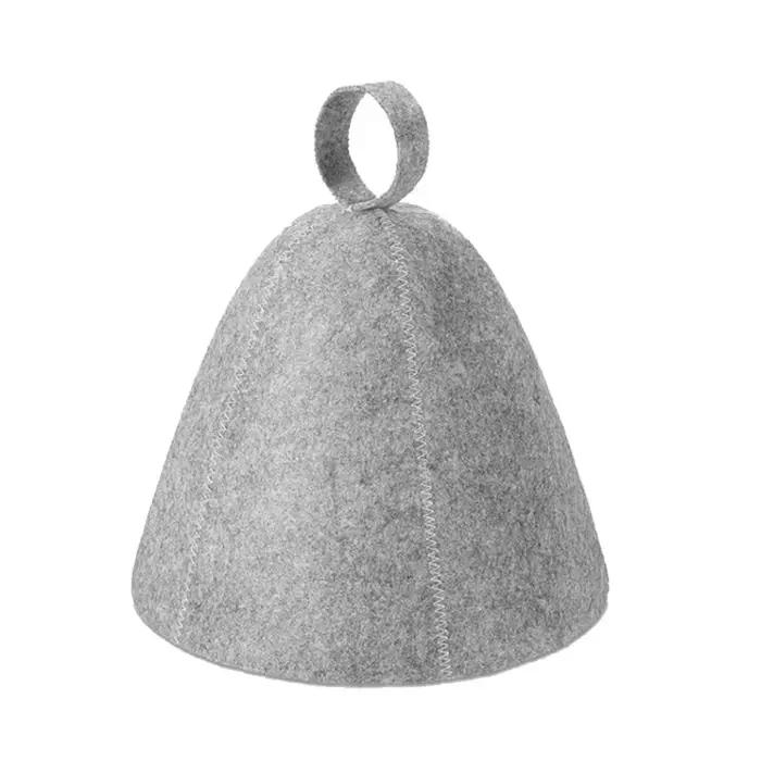 Chapeaux de sauna, casquette de sauna en feutre pour hommes et femmes, casquette de sauna à vapeur p