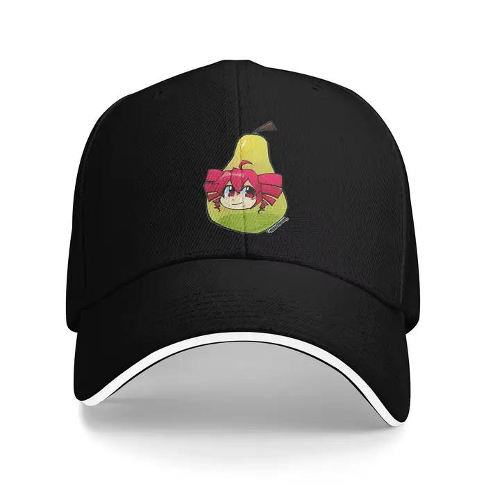 Casquette de baseball Pearto Kasane Teto Pear Anime Japanese Music Character pour hommes et femmes, 