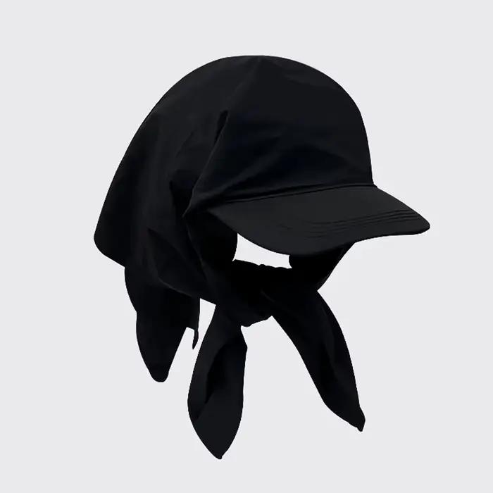 Chapeaux foulards personnalisés avec logo imprimé, couleur unie, pour femmes, tendance, protection s