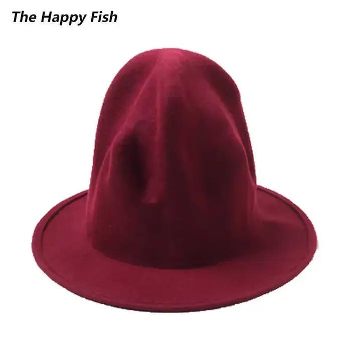2025 nouveau hiver Pharrell chapeau feutre Fedora chapeau pour femme hommes chapeaux noir haut-de-fo