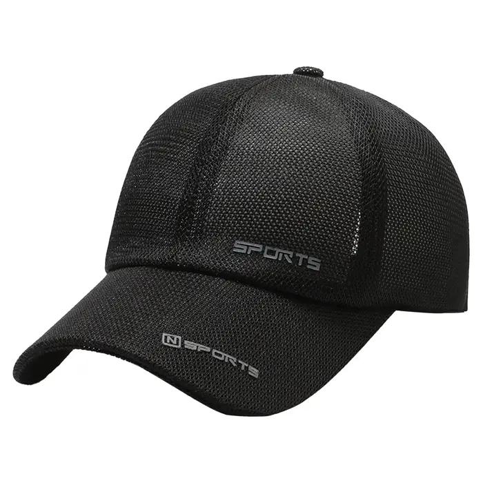 Casquette de Baseball unisexe Vintage, chapeau de soleil en maille respirante et souple, casquette d